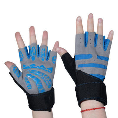 

Half Finger Fitness Weight Lifting Body Build Sport Gloves For Gym Training Run