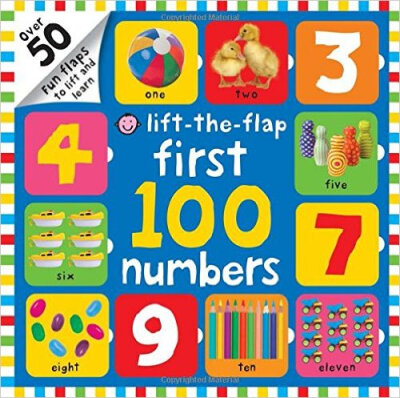 

First 100 Numbers Lift-the-Flap