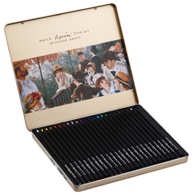 

Marco 3220-48TN Reynolds Series 48 Color Black Wood Water-soluble color pencil / color pen / color lead box