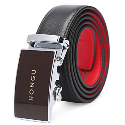 

Red Valley HONGU Men's Belt Men Ben Ben Belt Fashion Automatic Buckle Casual Belt Gift Box H21203877