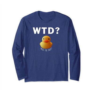 

WTD Long Sleeve T-Shirt What The Duck Shirt