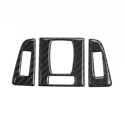 

Carbon Fiber Centre Air Vent Outlet Cover 3 Pcs Interior Central Control Outlet Air Vent Frame Trim For BMW 3 Series F30 F34 2013
