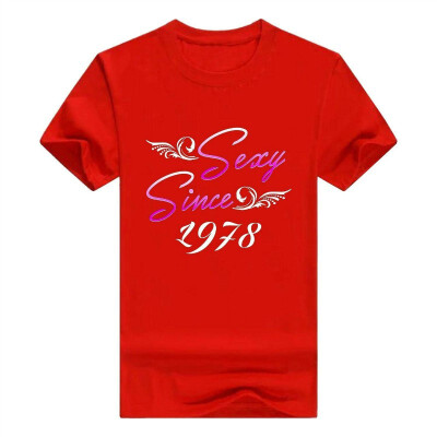 

40th Birthday Gifts idea Sexy Since 1978 40 Years Old Men Tshirt