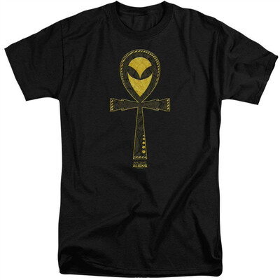 

Ancient Aliens Alien Ankh Adult Tri-Blend T-Shirt