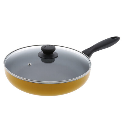 

Jingdong supermarket] Supor supor 24cm good helper bright color non-stick frying pan PJ24M5 (open flame, induction cooker general