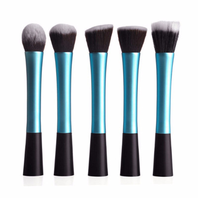 

5PCS Small Waist Makeup Brush Flat Brush Head Inclined Elliptical Flame Brushes Makeup Brush