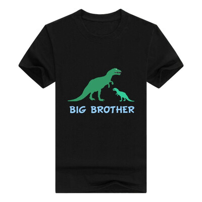 

Cute Big Brother Dinosaur T-Shirt Funny T-Rex Animal Tee