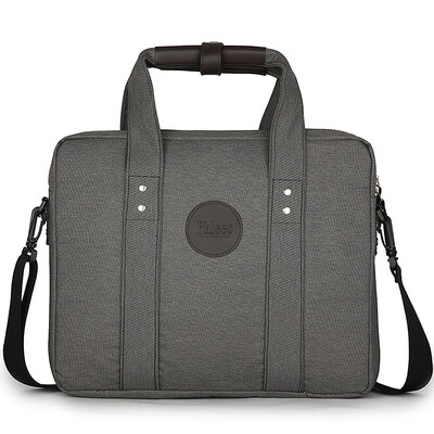 

Компьютерная сумка Phlees 13,3-дюймовое яблочное серое яблоко Sony Lenovo плечо сумка для ноутбука бизнес-пакет темно-серый