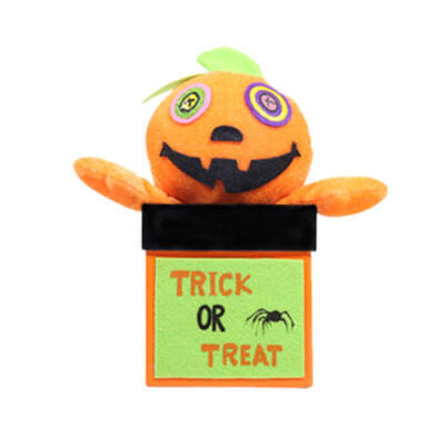 

Paper Candy Box With Handle Snacks Gifts bag ForHalloween Party Doll Cookie Jar