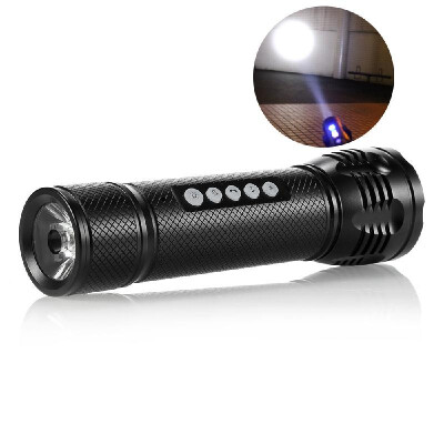 

Rechargeable Bike Light Bicycle Front Torch Cycling Warning Flashlight 3 Watt 320 Lumens 4 Mode Bike Lamp with Built-in BT Speaker