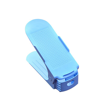 

Home Double Layer Shoes Storage Rack Shoe Shelf Holder Organizer Amazing Space-Saving 10pcsThe colors are delivered at random