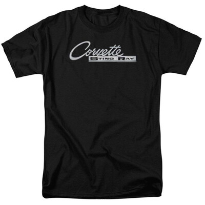 

Chevy Shirt Corvette Sting Ray Chrome Logo T-shirt