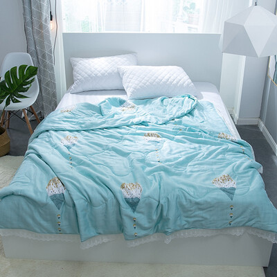 

Summer Has Been Air-conditioned Summer Quilt Washed Double Silk Cool Summer Duer Modle Ice Core