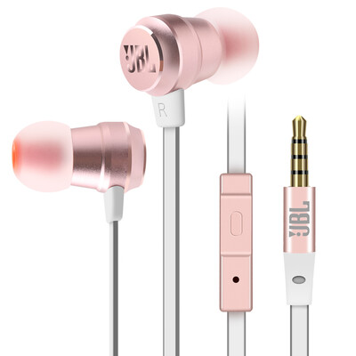 

JBL T280A Titanium Diaphragm Stereo Earphones Headphones Headphones Headphones Headphones Headphones with wheat Calls Rose gold