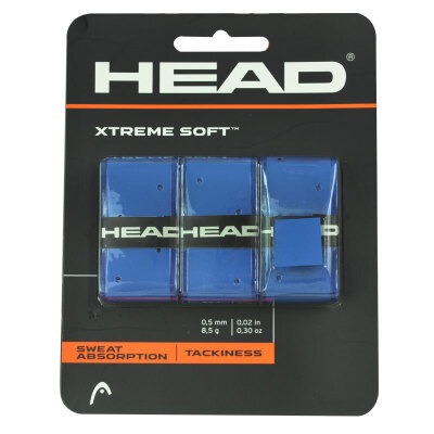 

Hyde HEAD tennis racket sweatshirt Xtreme Soft hand glue outer grip leather handle leather blue 3