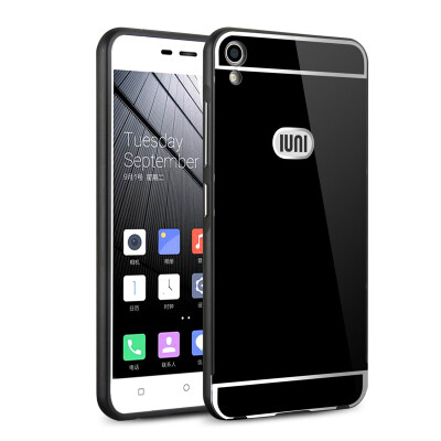 

MOONCASE Plating Metal Frame Edge Protective Shell 2 in 1 Thin Case Cover for IUNI-N1