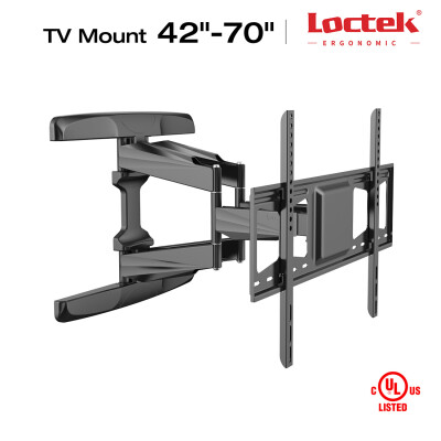 

Loctek TV Wall Mount Bracket 42-70" Full Motion Interactive swivel tilt Articulating LCD LED VESA 600x400