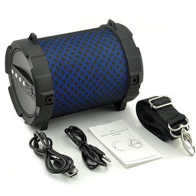 

Outdoor strap speaker wireless Bluetooth sports audio Android APP control hands-free calling TF card MP3 U disc player FM radio