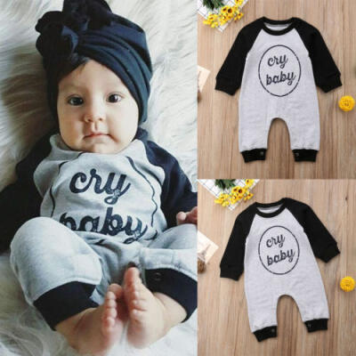 

USA Newborn Baby Boys Girls Romper Bodysuit Jumpsuit Playsuit Clothes Outfits