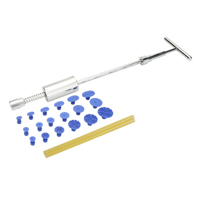 

21Pcs Paintless Car Dent Repair Tool Kit Dent Puller Slide Hammer Puller Tabs Suction Cup Hand Tools