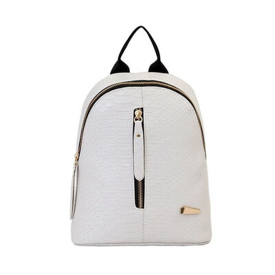 

Fashion Women PU Leather Backpack Satchel Shoulder Handbag School Bag Black