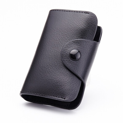 

Genuine Leather Card Wallet for Men&Women Cowhide Business Card Holder Credit Card Purse