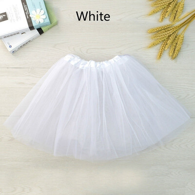 

New Fashion 12 Colors Baby Girl Child Baby Three-layer Mesh Dance Skirt Ballet Dress Puffy Skirt