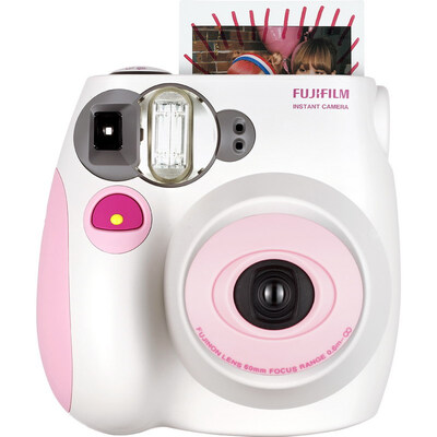 

Fuji (FUJIFILM) Fun нечетные (checky) Instax mini7s камера (порошок настроение)