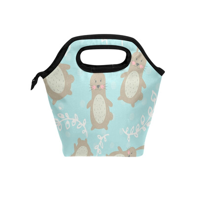 

Lunch Bag Tote Bag Ground Squirrels Travel Picnic Organizer Lunch Holder Handbags Lunch Bag Box for Office