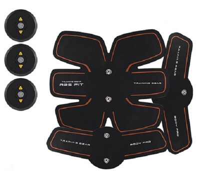 

Rechargable Electric Pulse Treatment Muscle Stimulator EMS Stimulation Body Slimming Machine Abdominal Muscle Exerciser Training