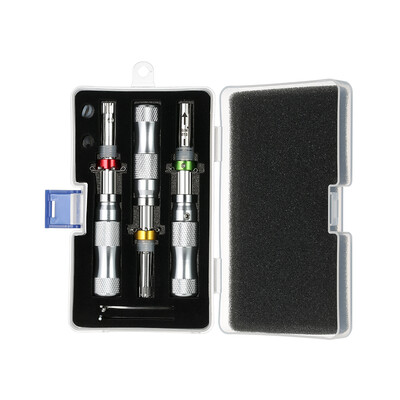 

Practice Tubular Locksmith Tools Lock Picking Tools Set with Hex Wrench&Pins