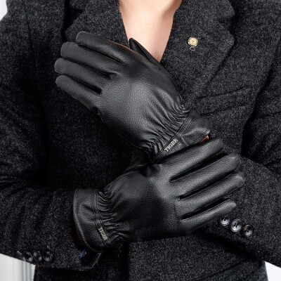 

brand winter mens gloves imitation fur furry lining warm&comfortable outdoor cycling tour needs 2018 new discount hot