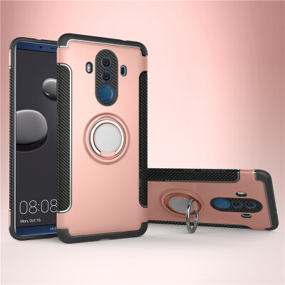 

Fivice Huawei Mate 10 Pro case PC metal ring shell magnetic car bracket TPU phone case