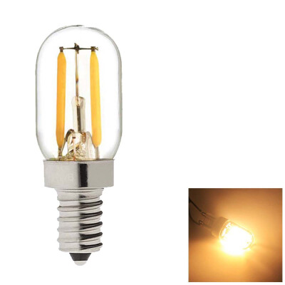 

SUPli 2W Edison Bulb Vintage Tubular Night Light Bulb E14 Base LED Filament Candelabra Bulbs