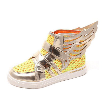 

Fashion Kids Unisex Wings Mesh Sneakers Shoes Boots Sandal Flat Loafer Athletic