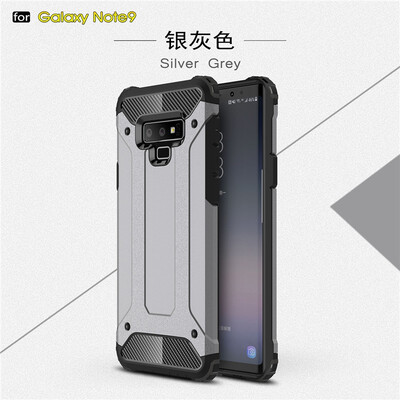 

Fivice Samsung Galaxy Note 9 case Luxury Silicone Diamond Armor PC Hard Shell Phone Case