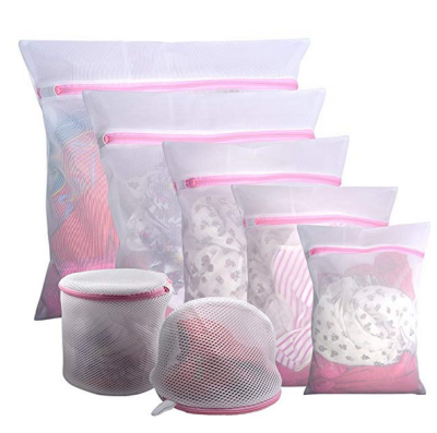 

Laundry Bag 7Pcs Mesh Laundry Bags for Delicates with Premium Zipper Travel Storage Organize Bag Clothing Washing Bags for Laund