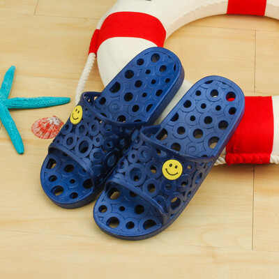 

Love home couple bathroom slippers home floor slippers male blue 43-44 yards LJ81982