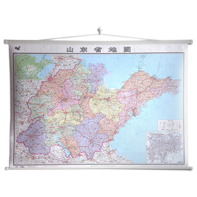 

山东省地图挂图（专用挂图 1068mm*745mm)