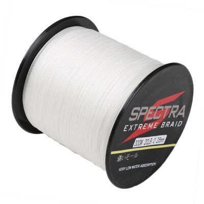 

100M-2000M 6LB-300LB Test White 100%PE Dyneema Braided Fishing Line