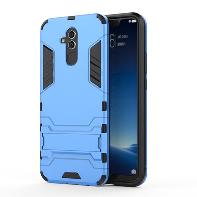 

Fecoprior TPU PC Case For Huawei Mate 20 Lite Back Cover Stand Armor Shield Celulars Fundas Coque
