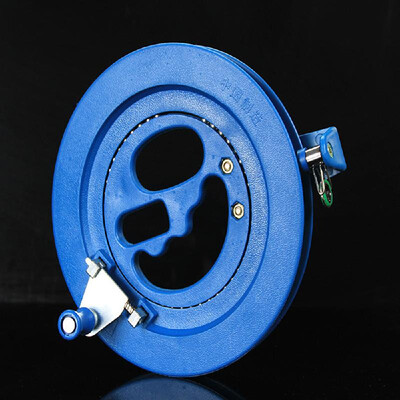 

LETS PLAYOutdoor 16182022 Centimetre Ringsmart Kites Line Winder Winding Reel Grip Wheel with Flying Line String Flying Tool