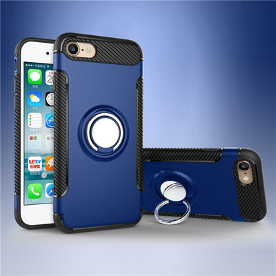 

Fivice iphone 66s case PC metal ring shell magnetic car bracket TPU phone case