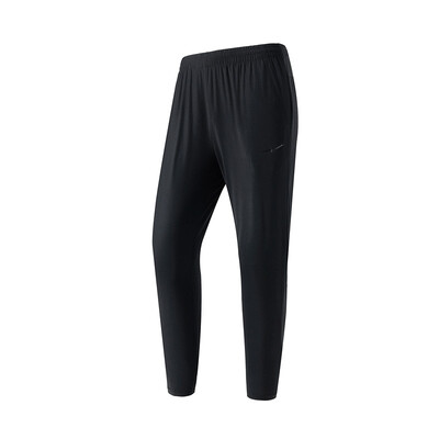 

Hongxing Erke mens trousers sports nine pants lightweight casual sports pants male 51218153073 positive black 2XL