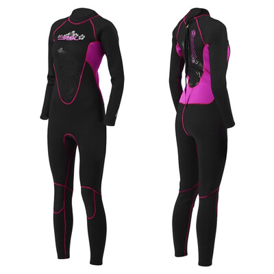 

Scuba Diving Wetsuit women 3mm Diving Suit Neoprene Swimming Wetsuit Surf Triathlon snorkeling Wet Suit warm Swimsuit FullBodysuit