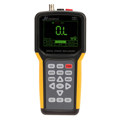 

Handheld Multi-functional Digital 1CH Oscilloscope Portable Scope Meter 20MHz 200MSas Multimeter 4000 Counts