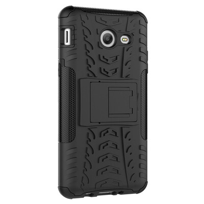 

Fivice Samsung J5 2017 Case TPU anti-fall tire pattern back clip bracket phone case