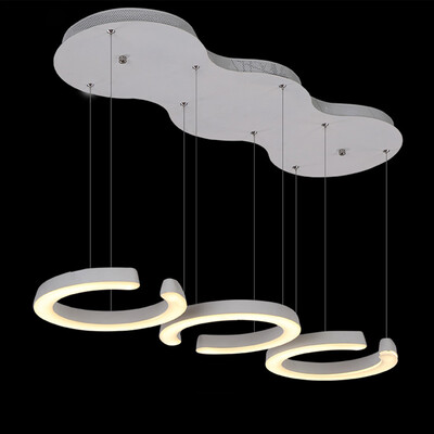 

30 W Three Head Droplight of Boreal Europe Style Restaurant Dining Room of The Sitting Room Lamps&Lanterns