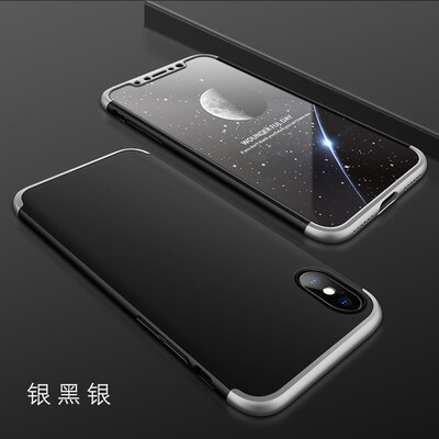 

For iphone 8 7 Plus Phone case 3 in 1 Case Ultra Thin Luxury 360 Full Protect hard PC Phone Cover