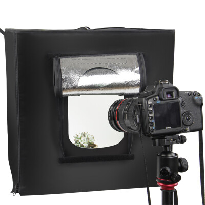 

Ruiya EIRMAI YA40 LED mini soft box professional photography light box small easy to take pictures studio suite electric business equipment equipment props 40CM adjustable light version